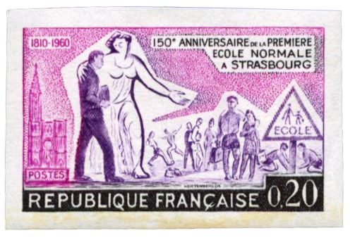 n° 1254a** - Timbre FRANCE Poste