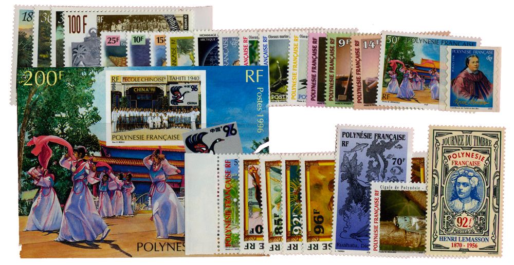 POLYNESIE : Année 1996 (Neuf**)