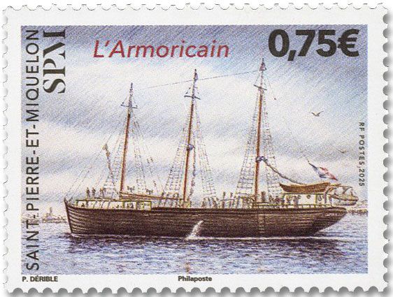 n° 1353 - Timbre Saint-Pierre et Miquelon Poste