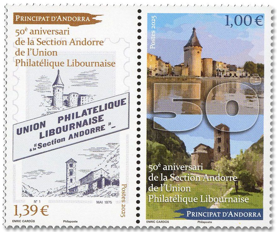 n° 924/925 - Timbre ANDORRE Poste