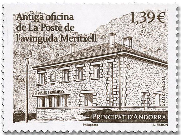 n° 922 - Timbre ANDORRE Poste