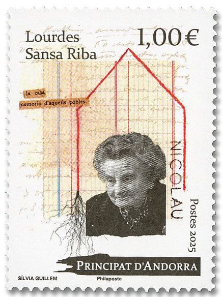 n° 923 - Timbre ANDORRE Poste