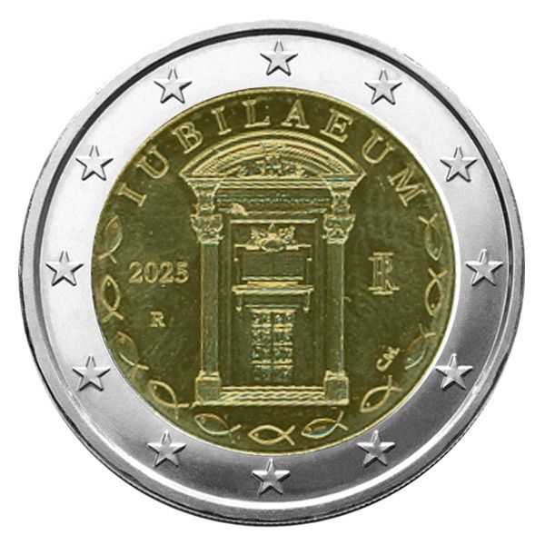 2 EURO COMMEMORATIVE 2025 : ITALIE (Année Sainte Jubilé)