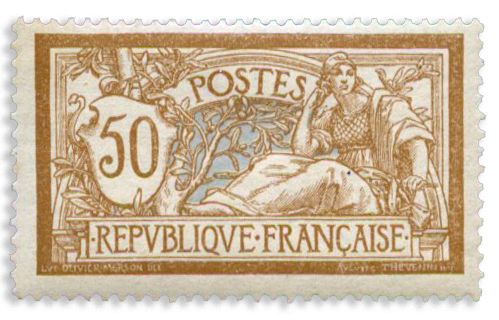 n° 120* - Timbre FRANCE Poste