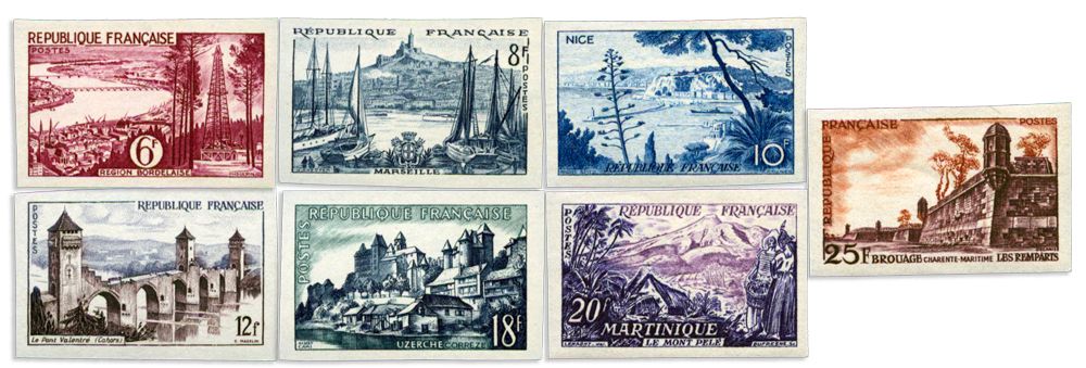 n° 1036/1042** ND - Timbre FRANCE Poste