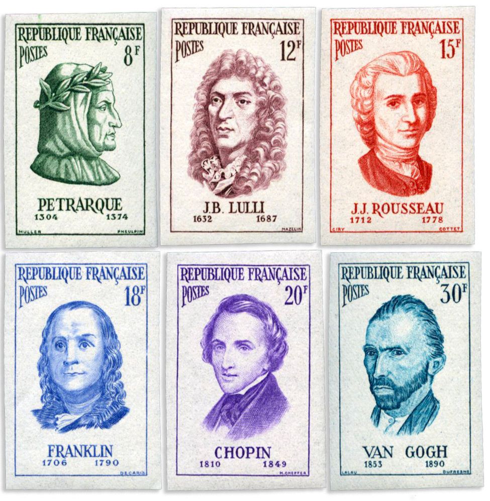 n° 1082/1087** ND - Timbre FRANCE Poste