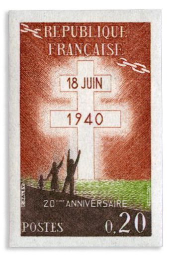 n° 1264a** - Timbre FRANCE Poste