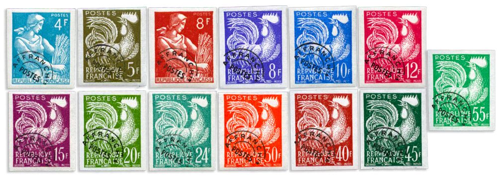 n° 106/118** ND - Timbre FRANCE Preoblitere