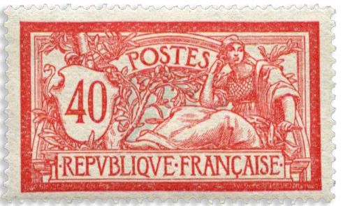 n° 119* - Timbre FRANCE Poste