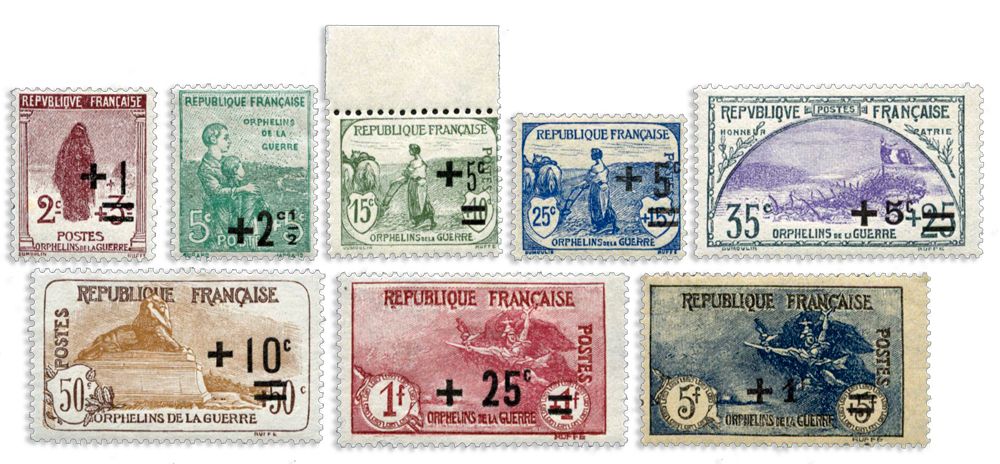 n° 162/169* - Timbre FRANCE Poste