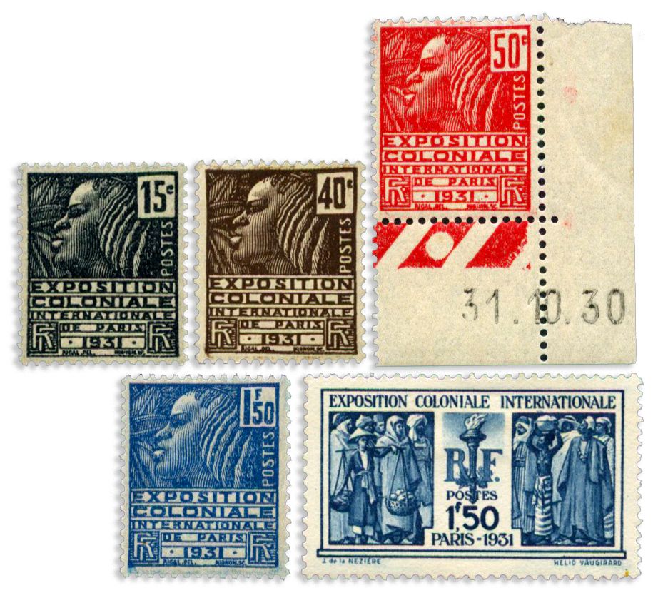 n° 270/274* - Timbre FRANCE Poste