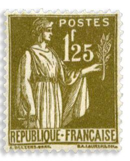 n° 287* - Timbre FRANCE Poste