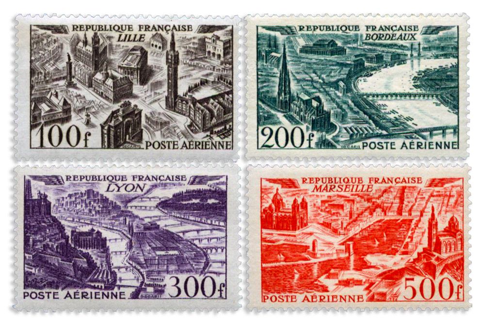 n° 24/27* - Timbre FRANCE Poste Aerienne