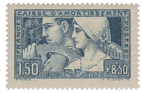 n° 252a* - Timbre FRANCE Poste