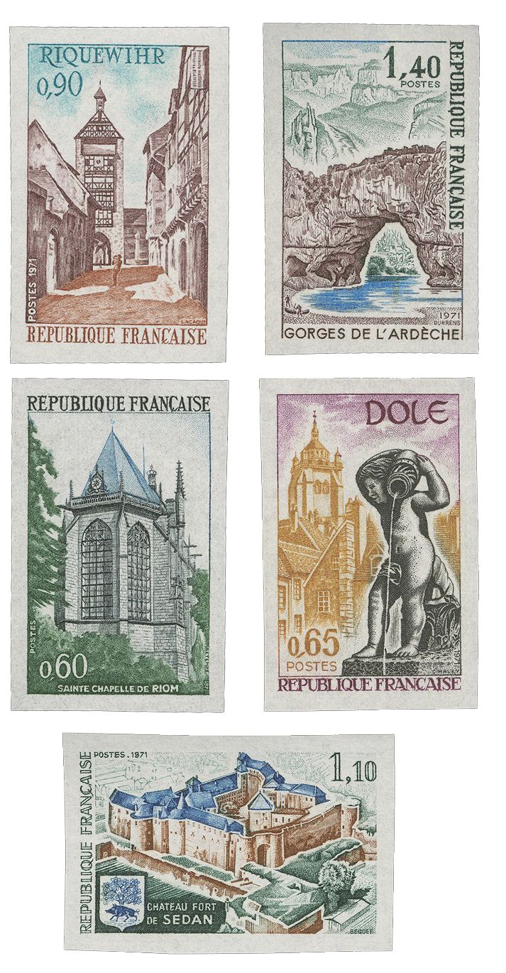 n° 1683/1687** ND - Timbre FRANCE Poste
