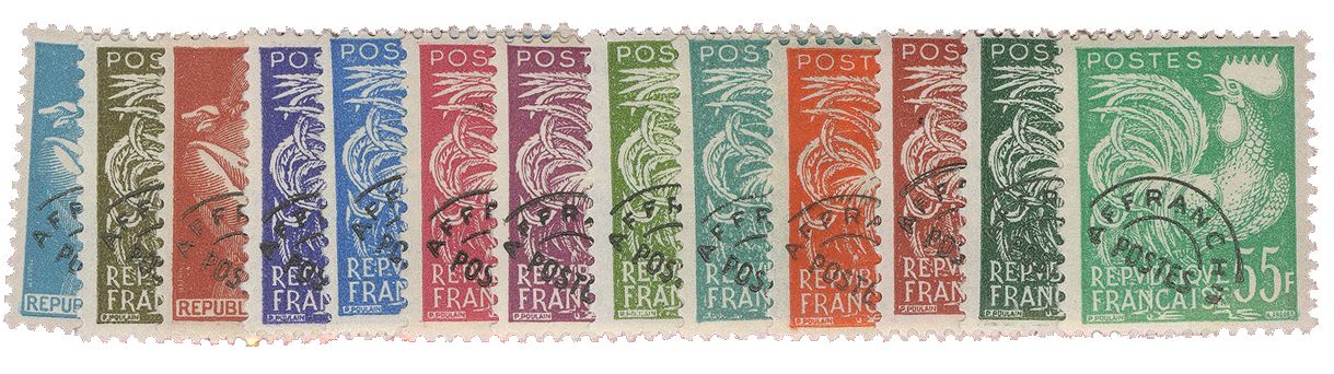 n° 106/118*  - Timbre FRANCE Preobliteres