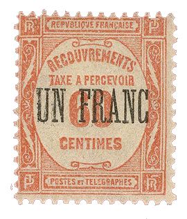 n° 63* - Timbre FRANCE Taxe