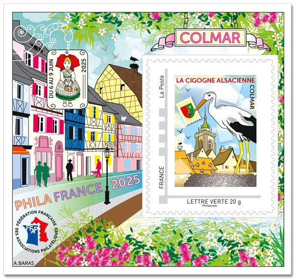 n° 25 - Timbre France FFAP