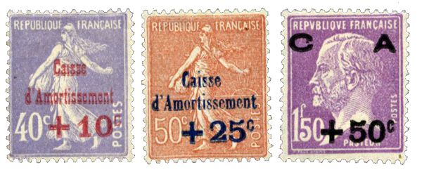 n° 249/251* - Timbre FRANCE Poste