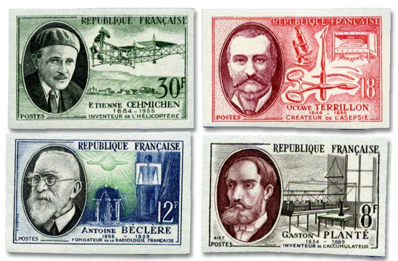 n° 1095/1098** ND - Timbre FRANCE Poste