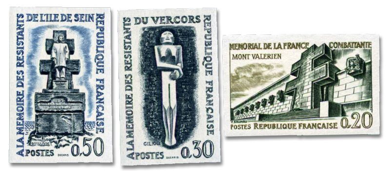 n° 1335/1337** ND - Timbre FRANCE Poste