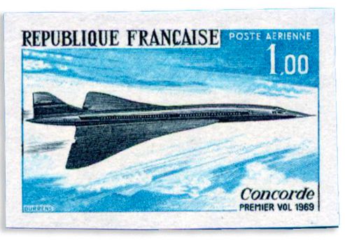 n° 43a** - Timbre FRANCE Poste Aerienne