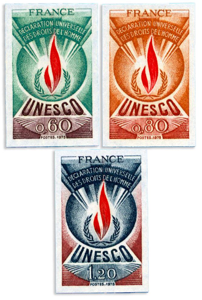 n° 43/45** ND - Timbre FRANCE Service