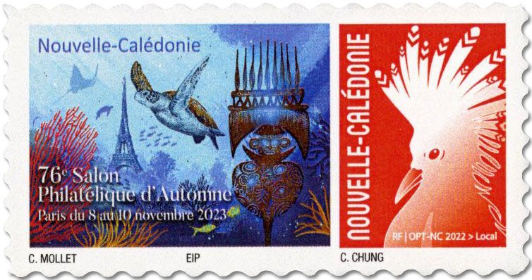 n° 1454/1455 - Timbre Nelle Calédonie Poste