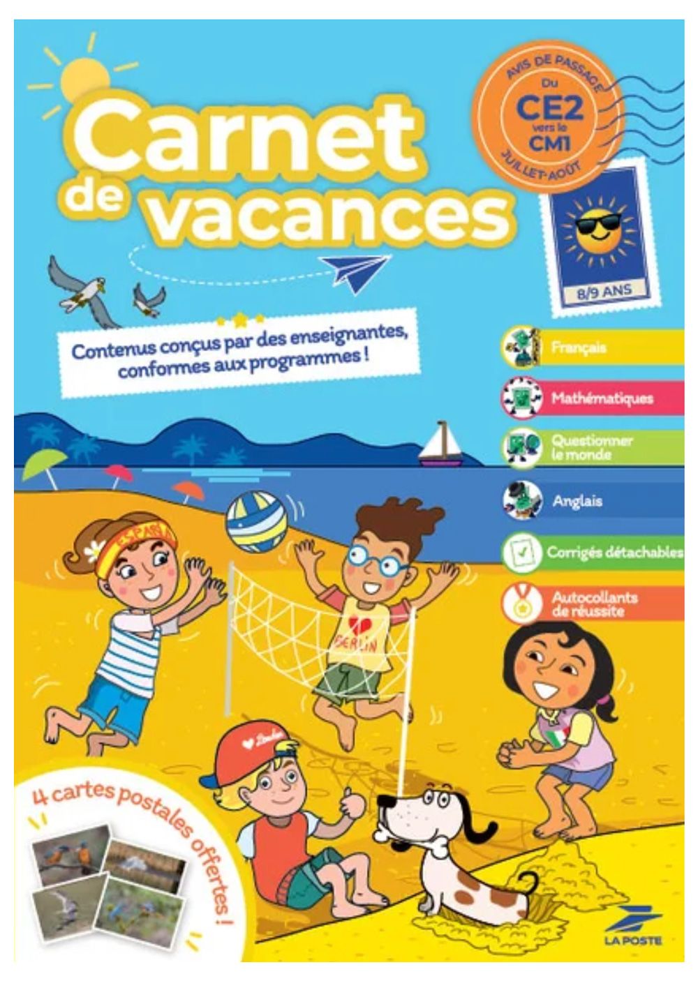 CARNET DE VACANCES - du CE2 vers le CM1 - Edition 2025 (Philaposte) CARNET DE VACANCES - du CE2 vers le CM1 - Edition 2025 (Philaposte)
