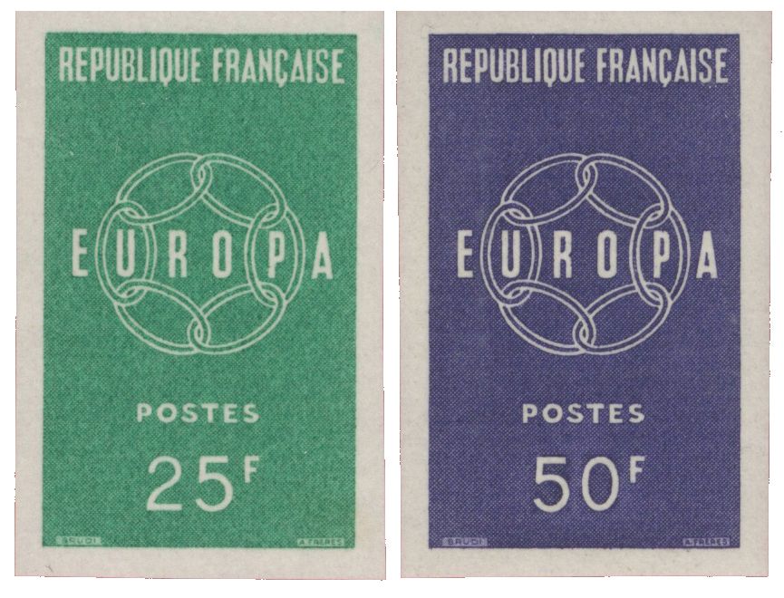 n° 1218/1219* ND - Timbre FRANCE Poste