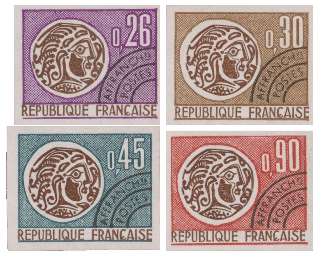 n° 130/133** ND - Timbre FRANCE Preobliteres