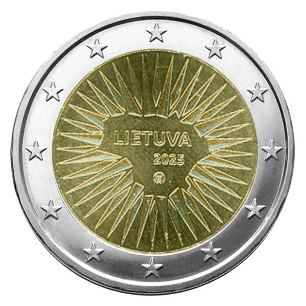 2 EURO COMMEMORATIVE 2025 : LITUANIE (Défense Nationale)