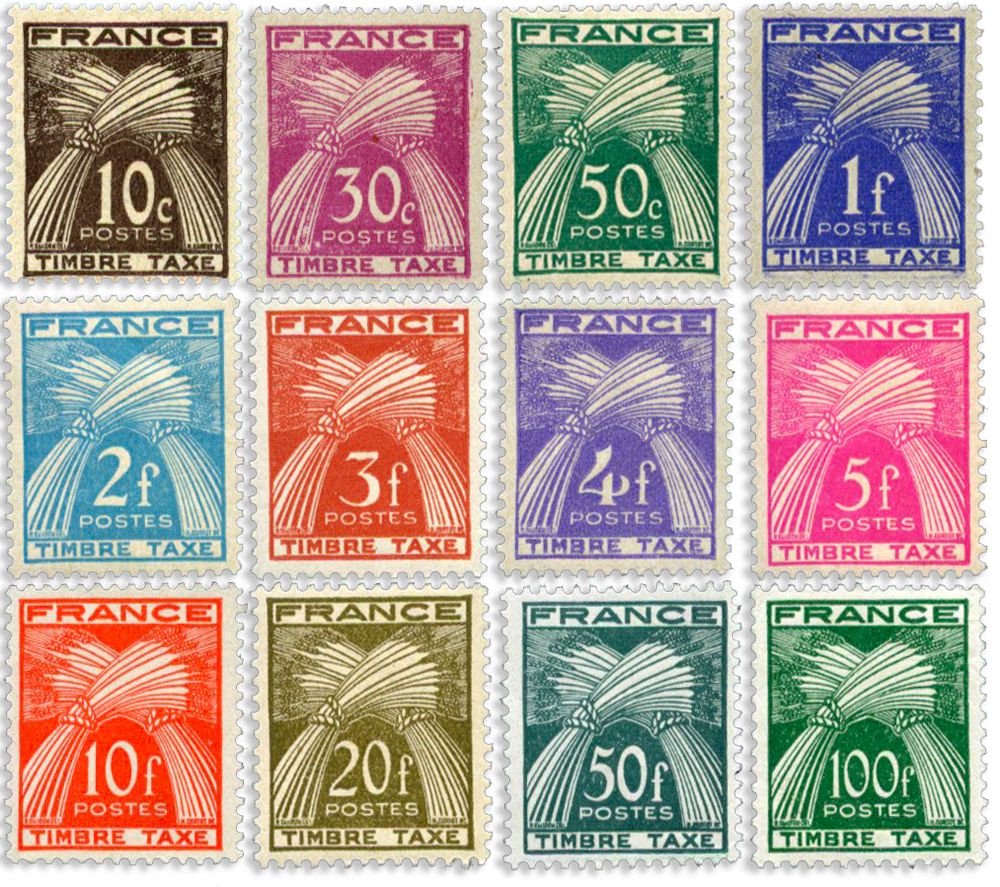 n° 78/89* - Timbre FRANCE Taxe