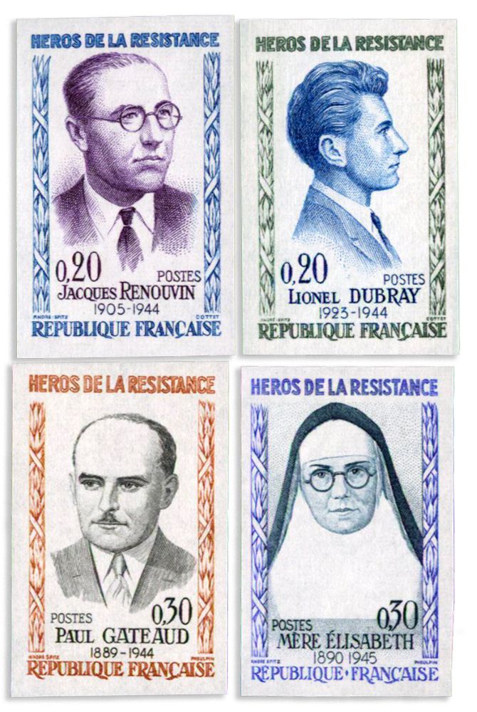 n° 1288/1291** ND - Timbre FRANCE Poste