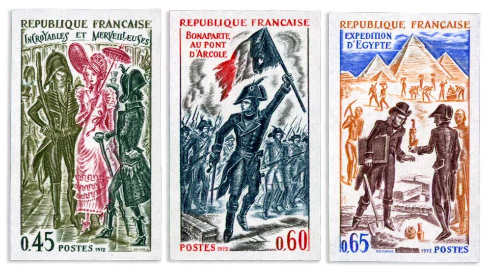 n° 1729/1731** ND  - Timbre FRANCE Poste