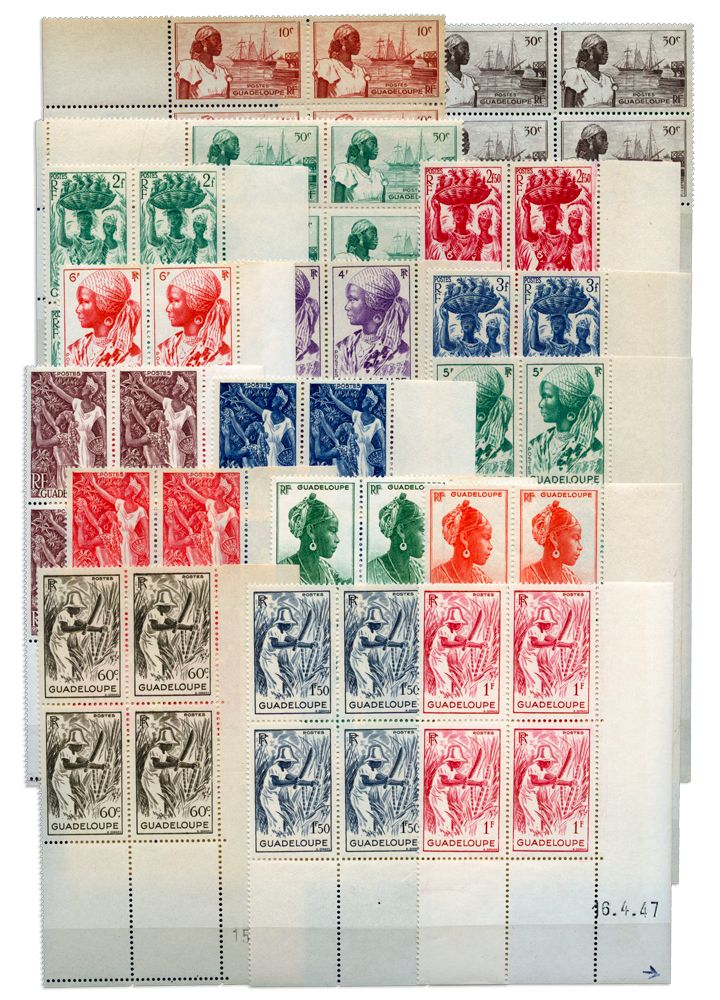 n° 197/213** - Timbre GUADELOUPE Poste