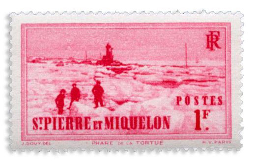 n° 181** - Timbre SAINT-PIERRE ET MIQUELON Poste