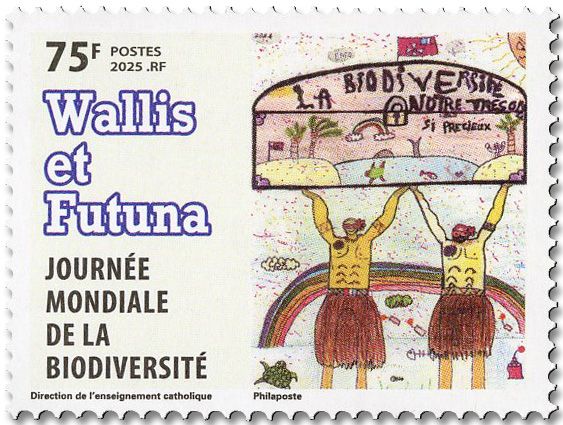 n° 1002/1004  - Timbre WALLIS & FUTUNA Poste (JOURNEE DE LA BIODIVERSITE = 13 25 605)