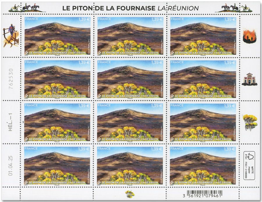 n° F183 - Timbre France Feuillets de France (n° 5877)