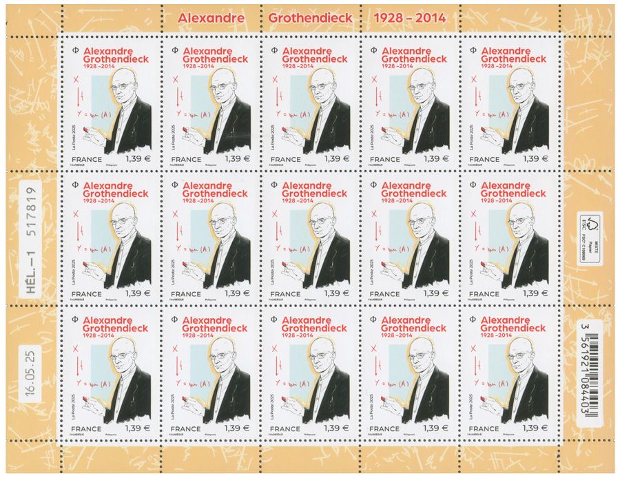 n° F188 - Timbre France Feuillets de France (n° 5882) n° F188 - Timbre France Feuillets de France (n° 5882)