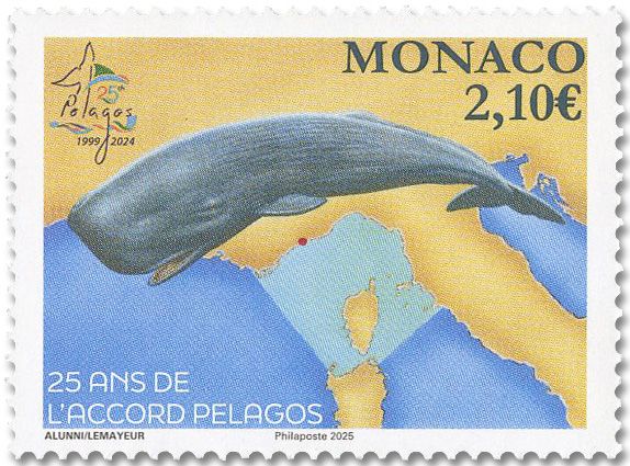 n° 3500 - Timbre MONACO Poste
