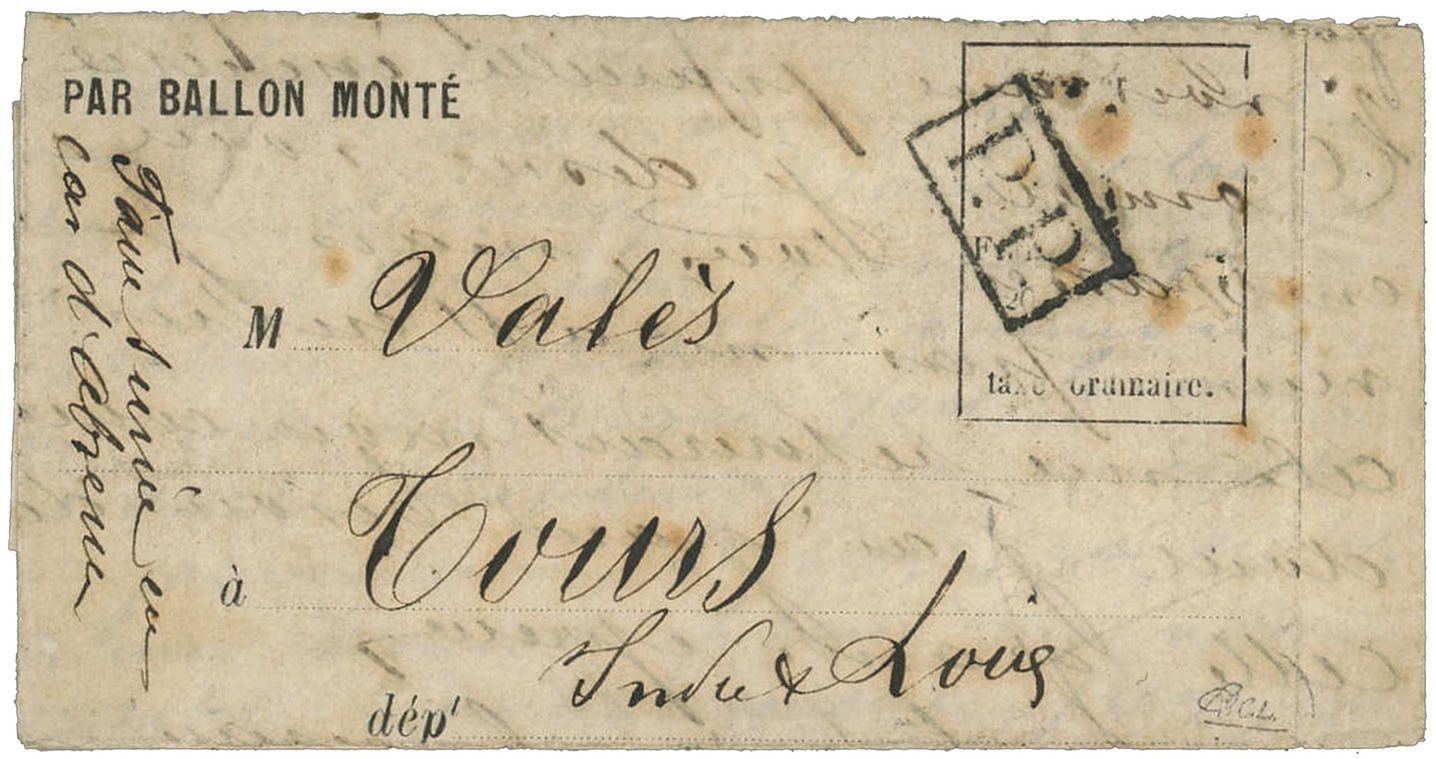 France : Ballon Monté LAC Formule du 27/10/70