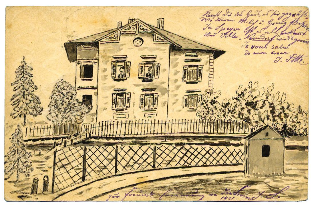 Allemagne : Illustration à la main - Entier postal d´Allemagne