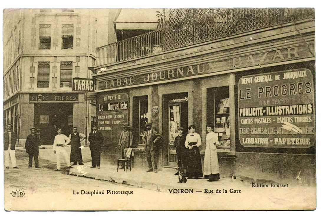 France : VOIRON, Rue de la Gare France : VOIRON, Rue de la Gare