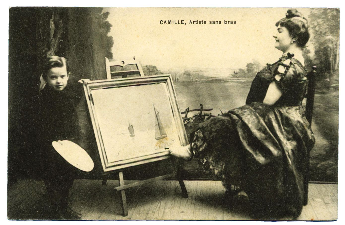 France : Camille, artiste sans bras France : Camille, artiste sans bras