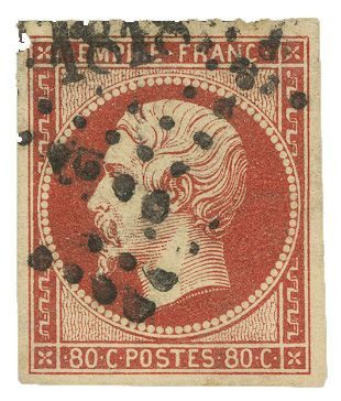 France : n° 17Ad obl. TB
