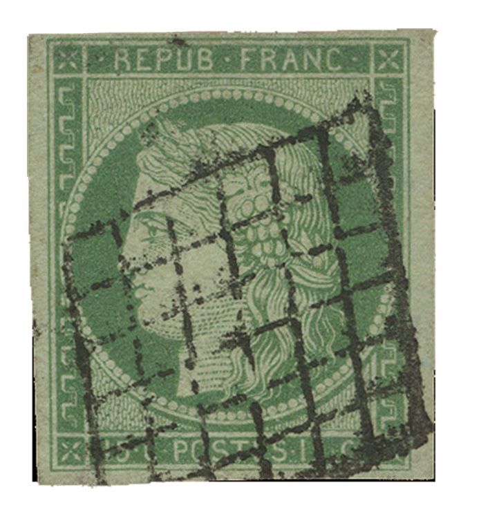 France : n° 2 obl. TB