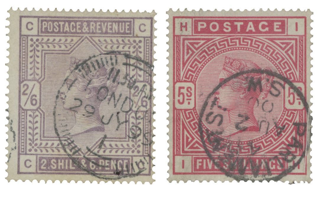 Grande-Bretagne : n° 86/87 obl.