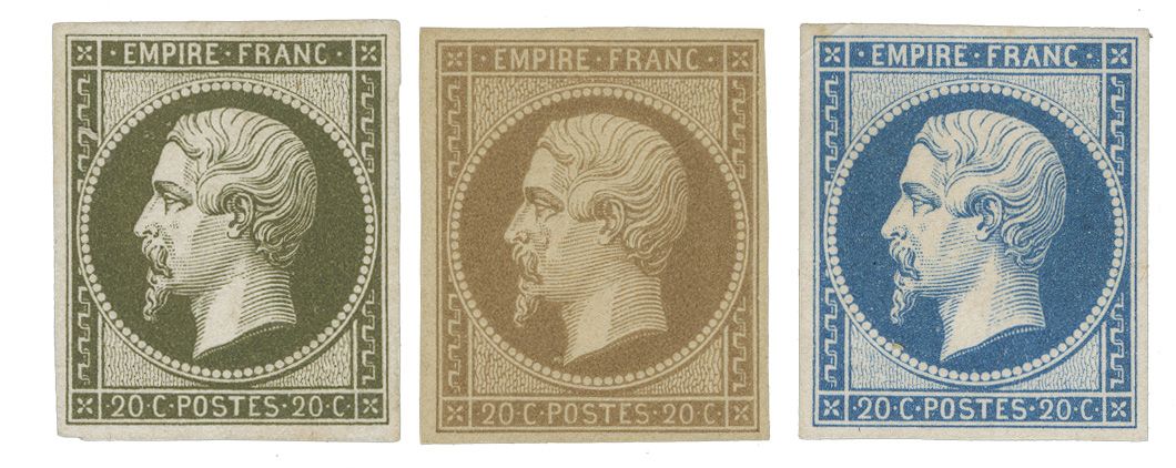 France : Essais du 20 c.