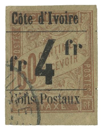 Cote d´Ivoire : CP n° 11 obl.